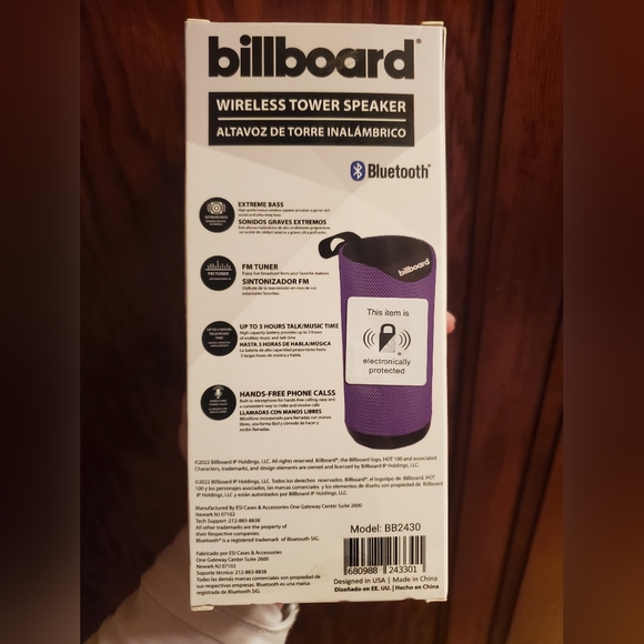 *BRAND NEW*Billboard Wireless Tower Speaker - Picture 3 of 3